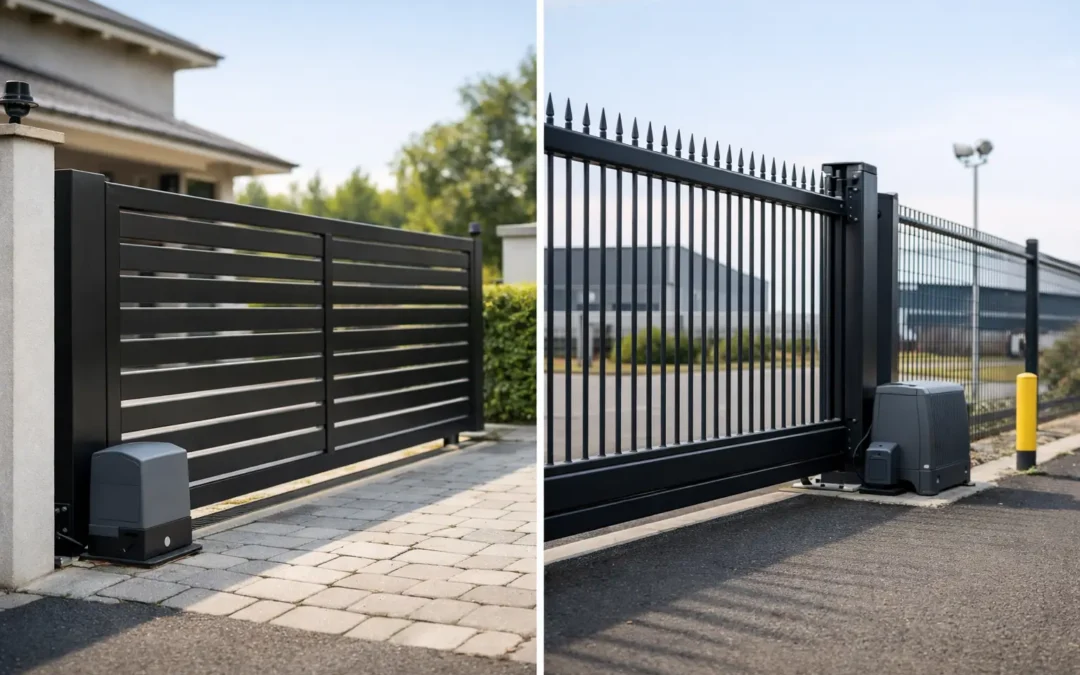 Domestic vs Commercial Electric Gates