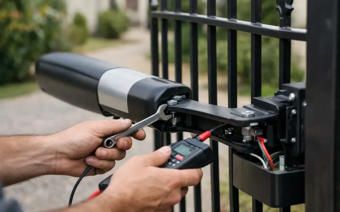 How to Adjust Swing Gate Opener Safely