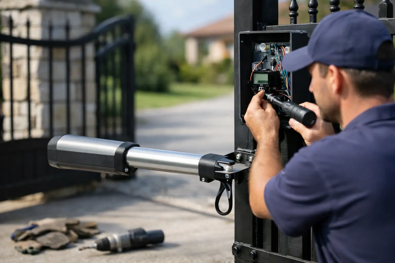 How to Install Swing Gate Opener Systems