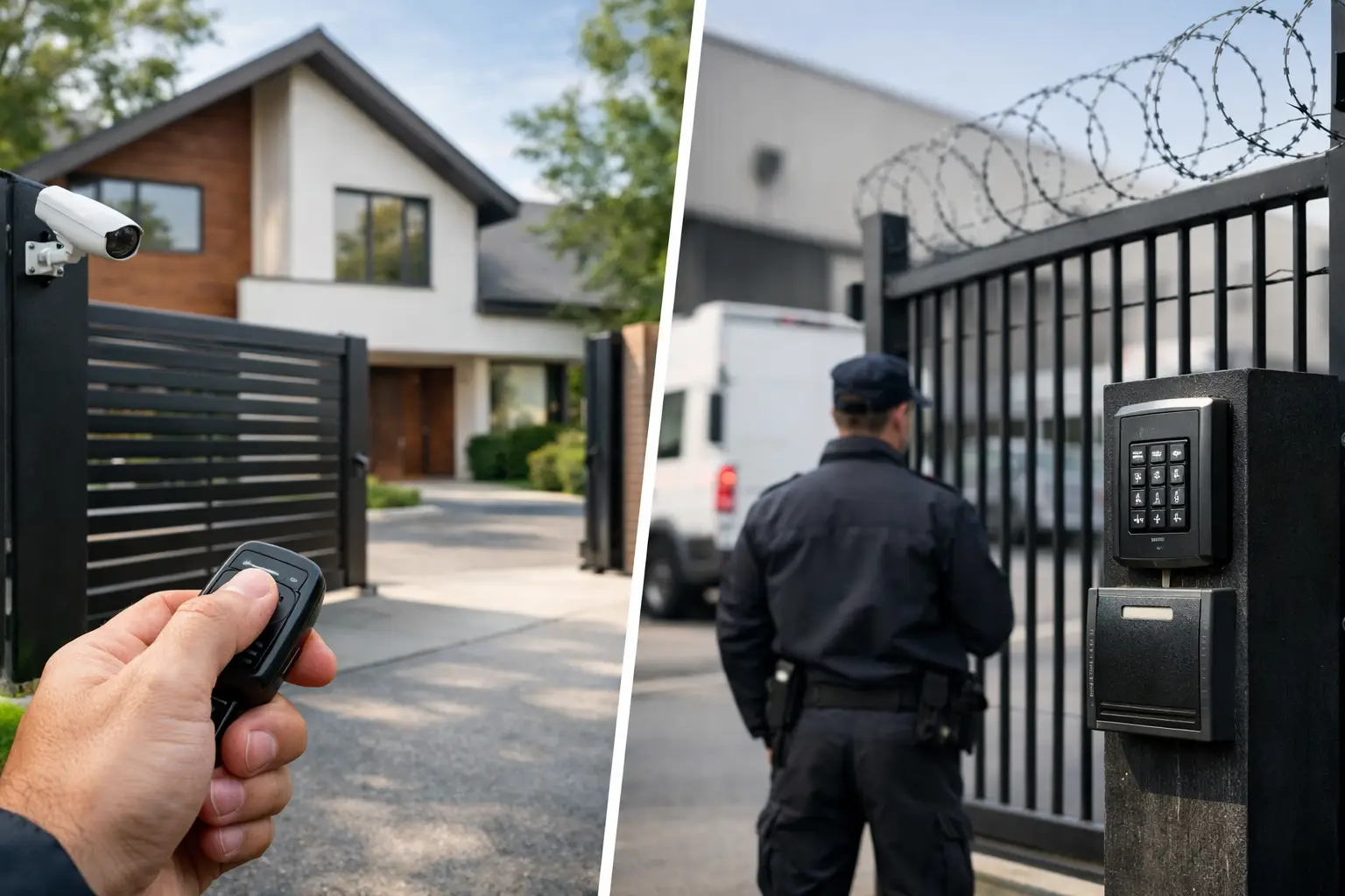 Gate Security for Homes and Business Sites Gate Security for Homes and Business Sites