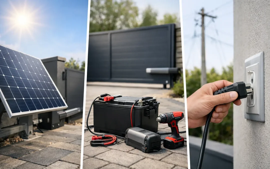 How to Power Electric Gates: Your Main Options