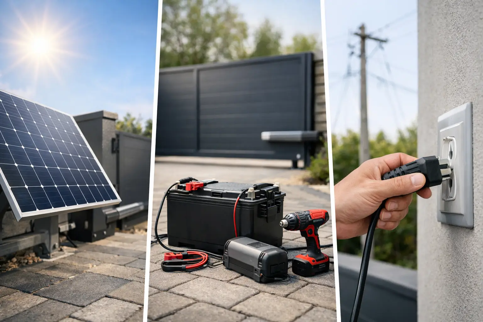How to Power Electric Gates: Your Main Options