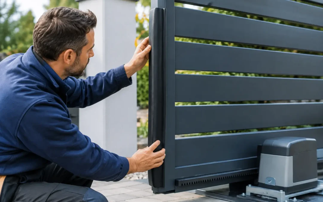 How to Fit Gate Safety Edges on Electric Gates